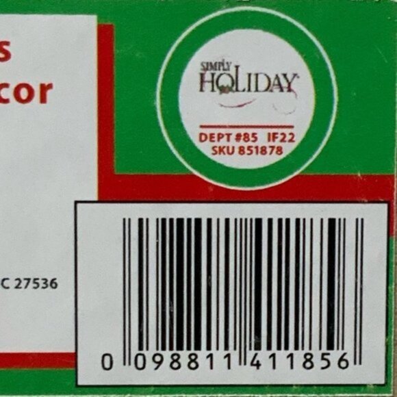 Christmas Camper Table Decor Wood Block Decoration Let it Snow Tropical - Picture 14 of 15